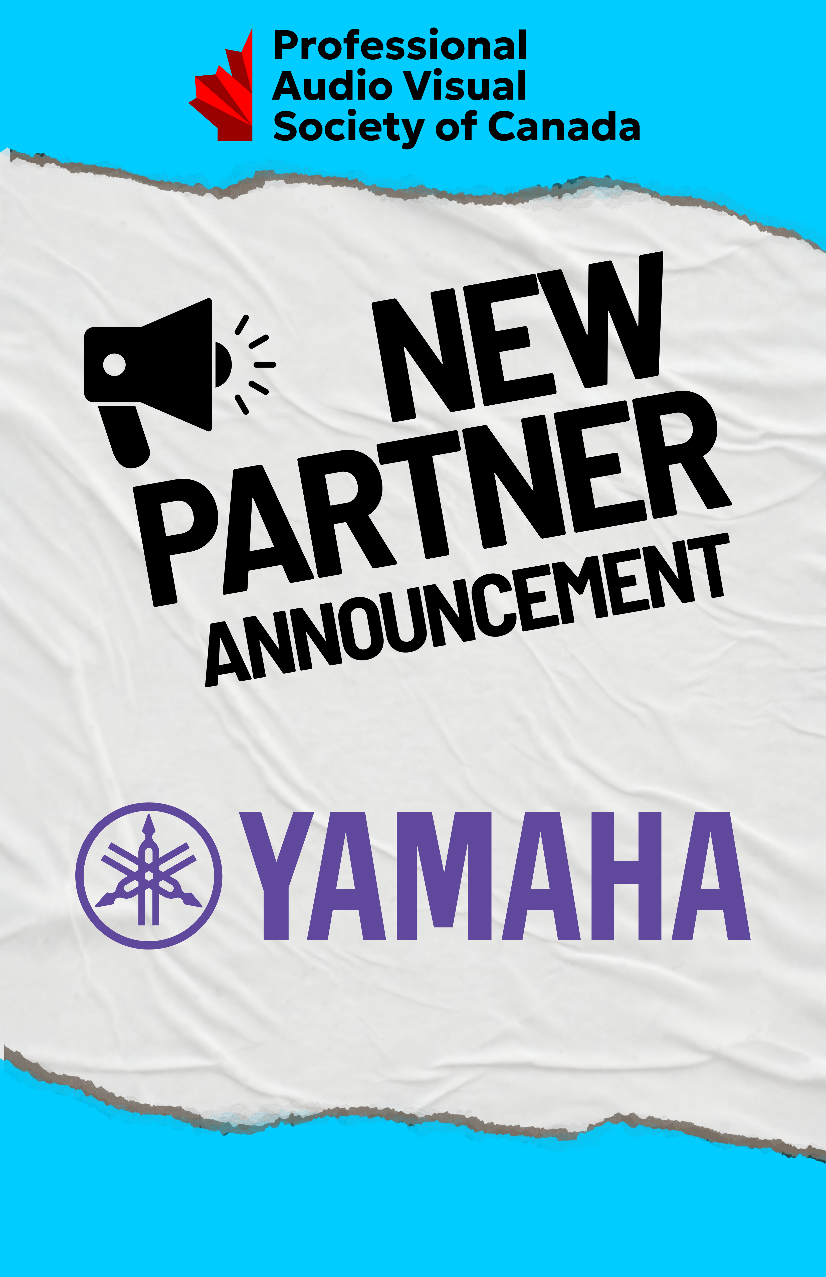 Yamaha Canada Music Joins PAVSC as Supporting Level Partner